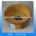 2016 new style ceramic pet cat bowl in super quality